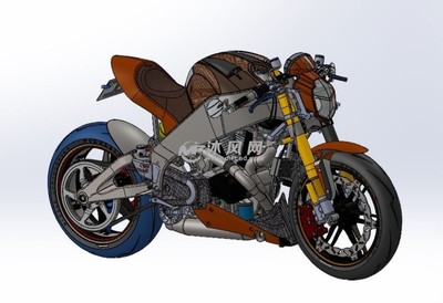 Buell摩托车建模
