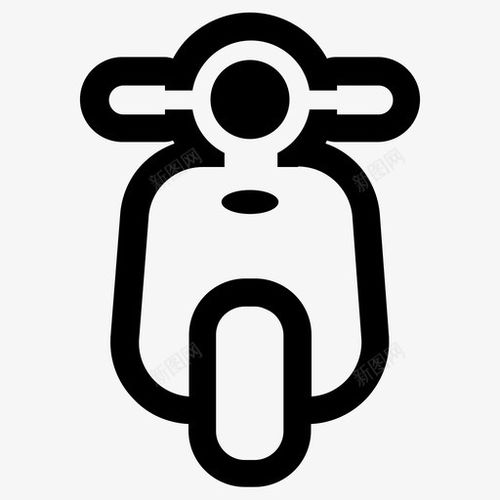 摩托车精品摩托车黑色摩托车图标高清素材 免费下载 页面网页 平面电商 创意素材 png素材 素材