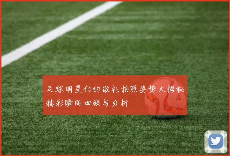 足球明星们的敬礼拍照姿势大揭秘精彩瞬间回顾与分析