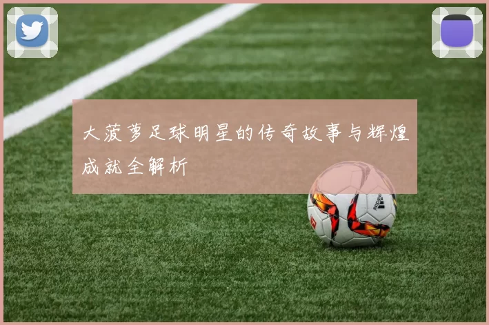 大菠萝足球明星的传奇故事与辉煌成就全解析