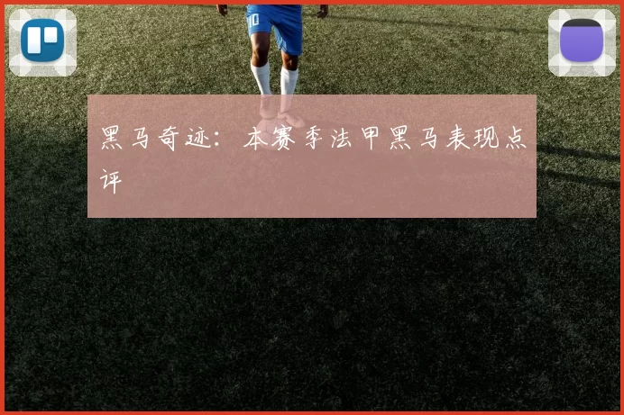 黑马奇迹：本赛季法甲黑马表现点评